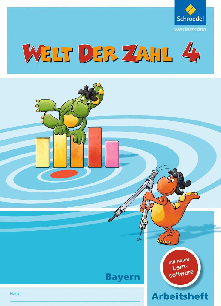 Welt der Zahl 4. Arbeitsheft mit CD-ROM. Bayern