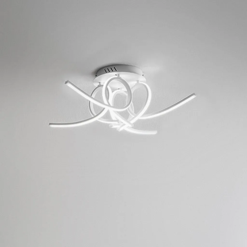 Plafoniera Tosca LED 60W 3200lm | Qualità Gea Luce Bianco Satinato