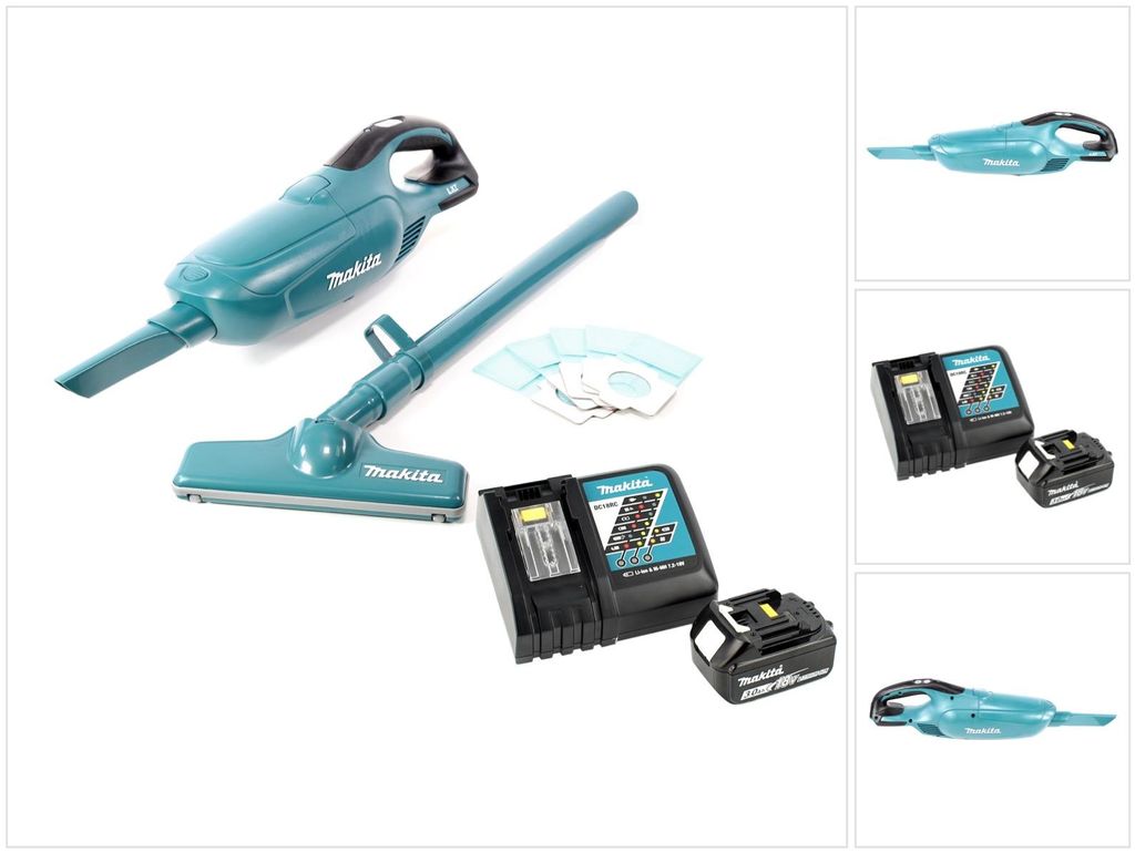 Akumulátorový vysavač Makita DCL 182 RF1 18 V + 1x Obrázek produktu 