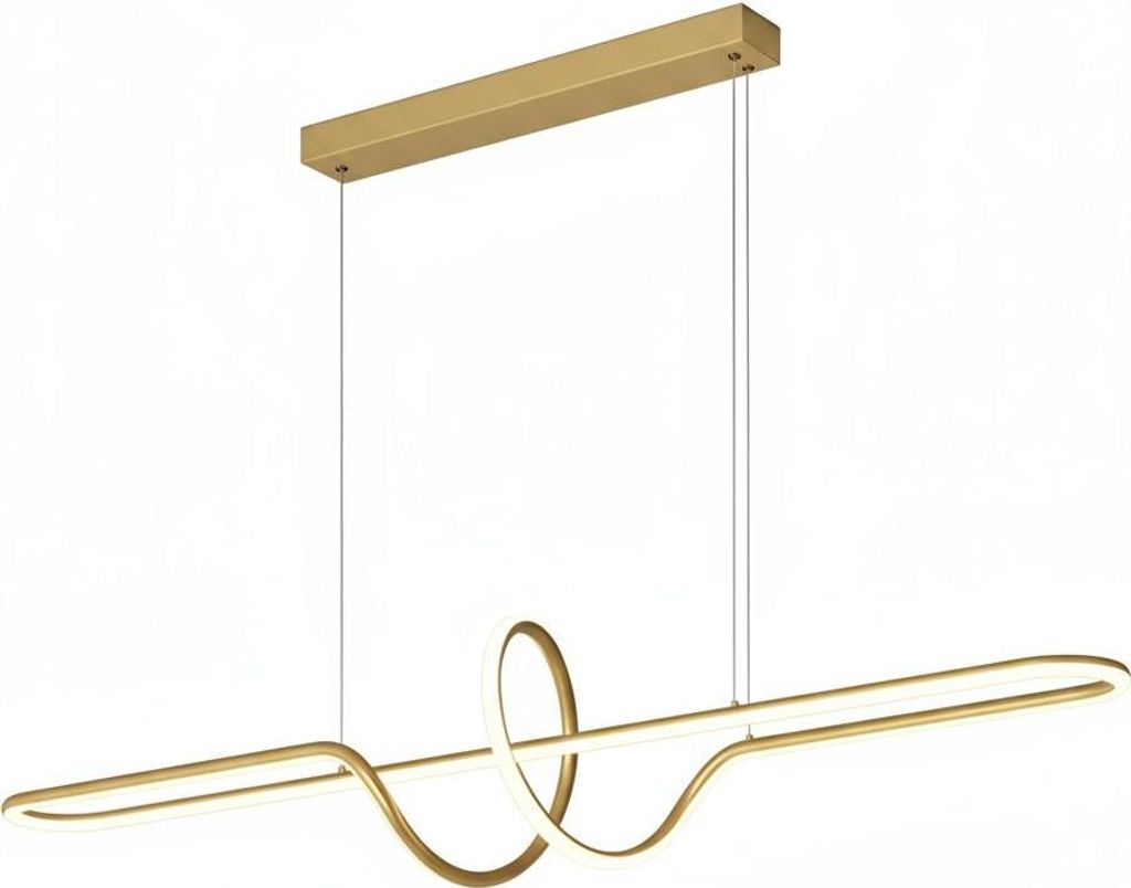 Závesné Stropné Svietidlo Toolight Lhj038-Cp Gold Obrázok produktu 