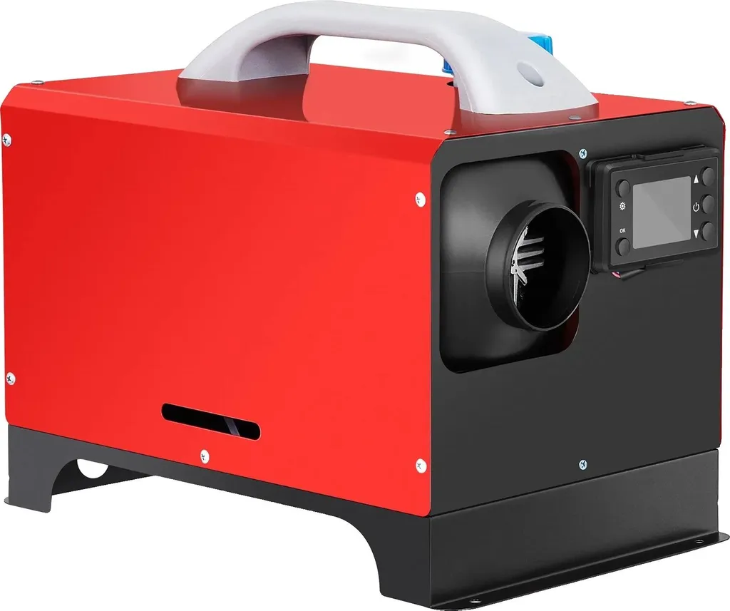 Chauffage auxiliaire diesel 12V 8kW pour voiture et garage en aluminium