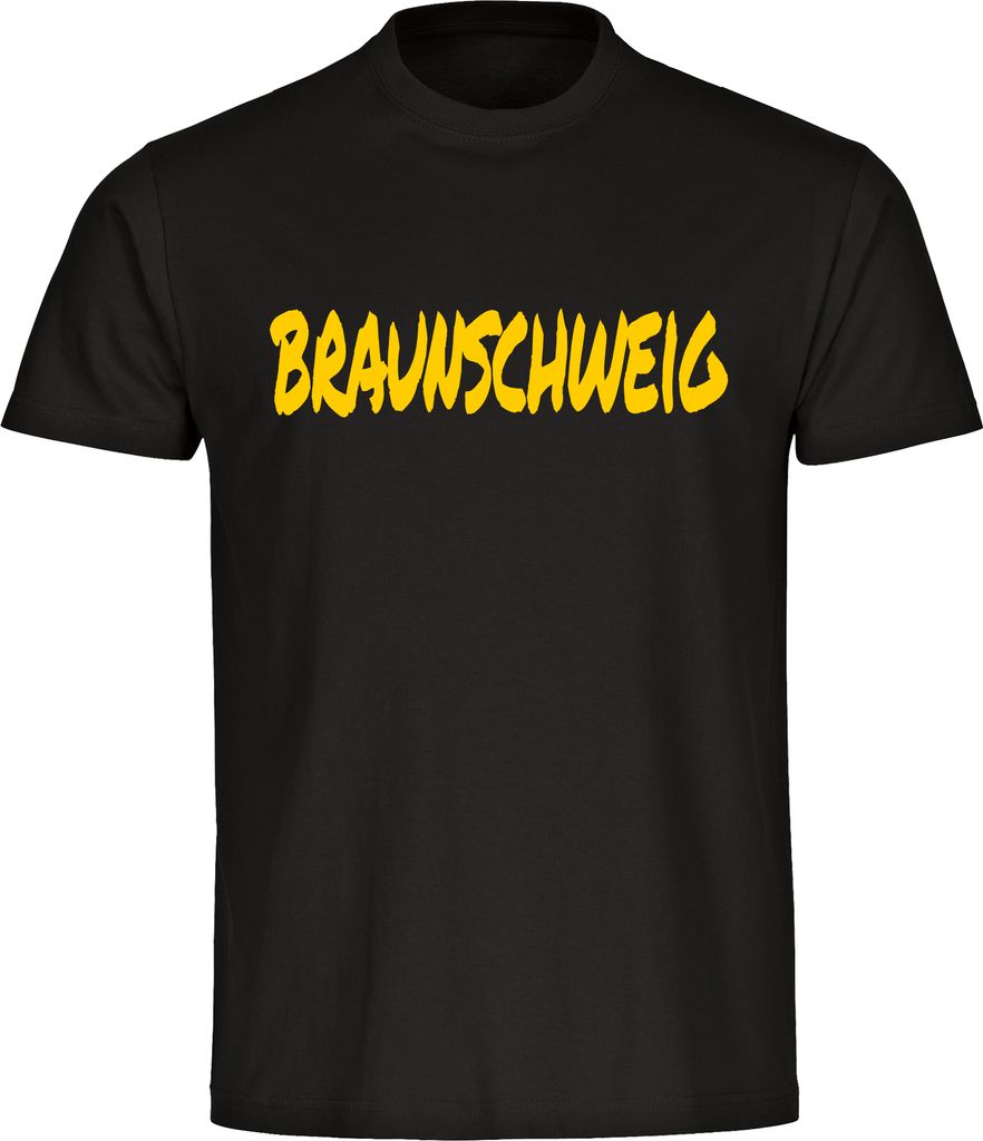 multifanshop Herren T-Shirt - Braunschweig - Textmarker, Produktbild 