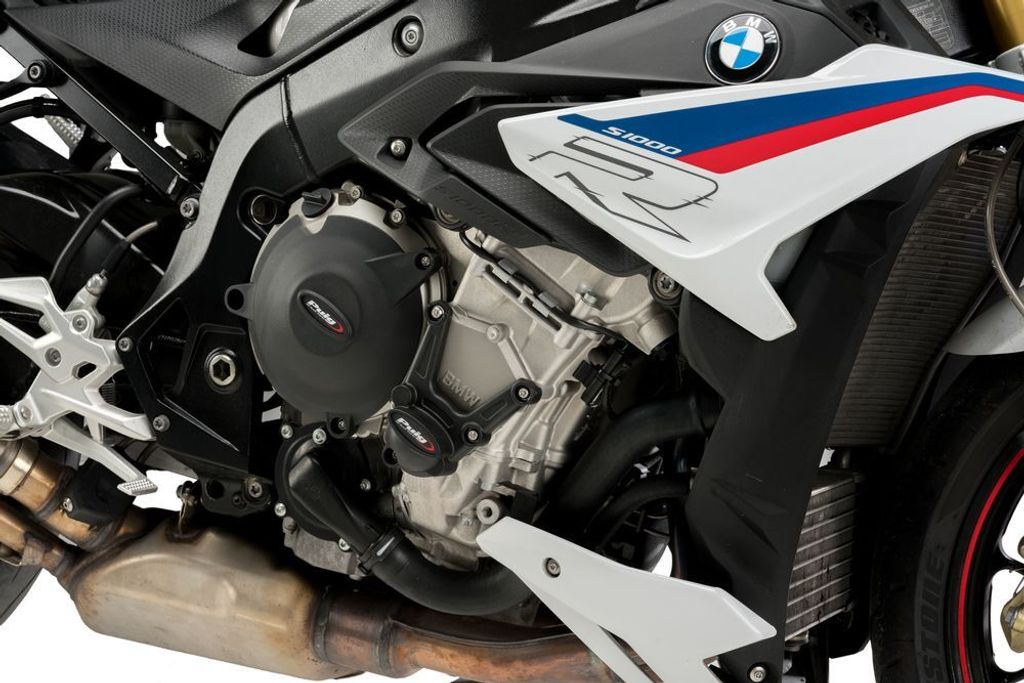 PUIG 21502N Motorschutzhauben Track für Championship passend fuer BMW S1000R Schwarz