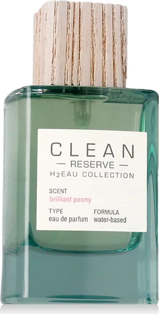Eau de Parfum Brilliant Peony Clean H2Eau 100 ml - Fragrance Sans Alcool