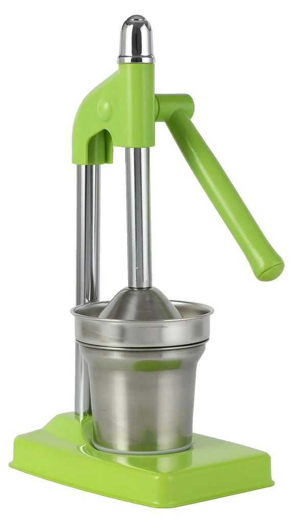Manuelle Handpresse aus Edelstahl, robuste Zitruspresse für Orangen und Limetten, leicht zu reinigen, praktischer Küchenhelfer