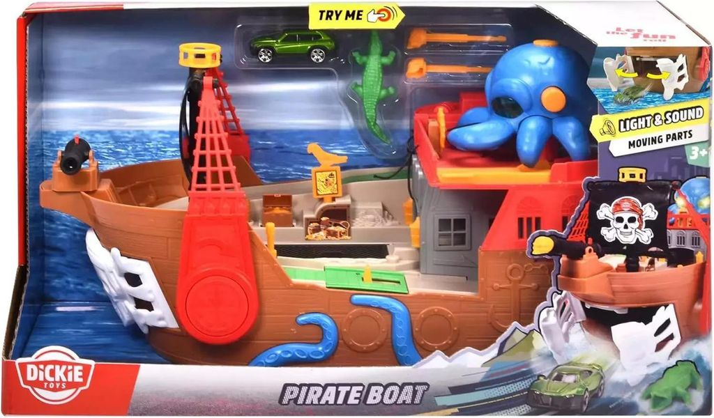 SIMBA Dickie Piratenschiff 42cm Licht/Sound 377-8000 Produktbild 