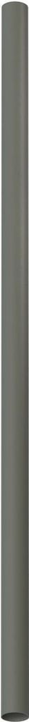 Deckenleuchte Aluminium GU10 D: 4 cm rund Aufputz Grau Modern Spot Lampe Decke Deckenspot