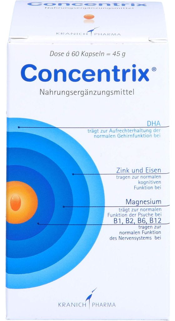 Concentrix kapsle pro koncentraci a pozornost, 60 kapslí Obrázek produktu 