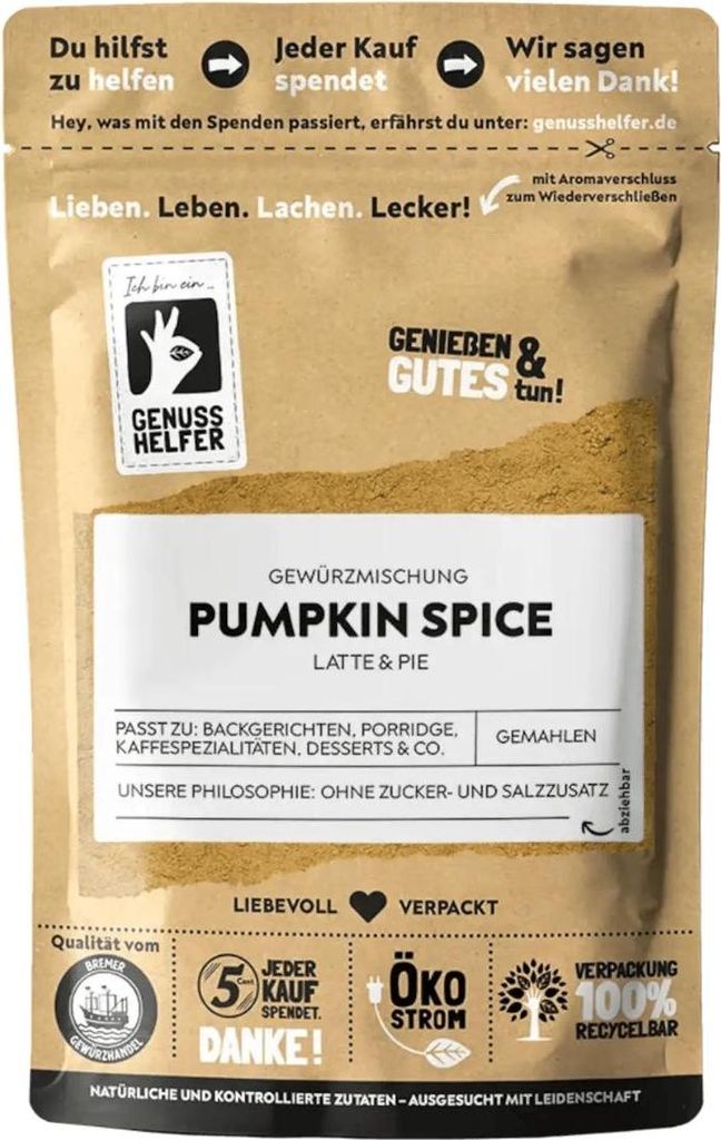 Spezie di zucca, macinate, Pumpkin Spice Latte e Pumpkin Immagine del prodotto 