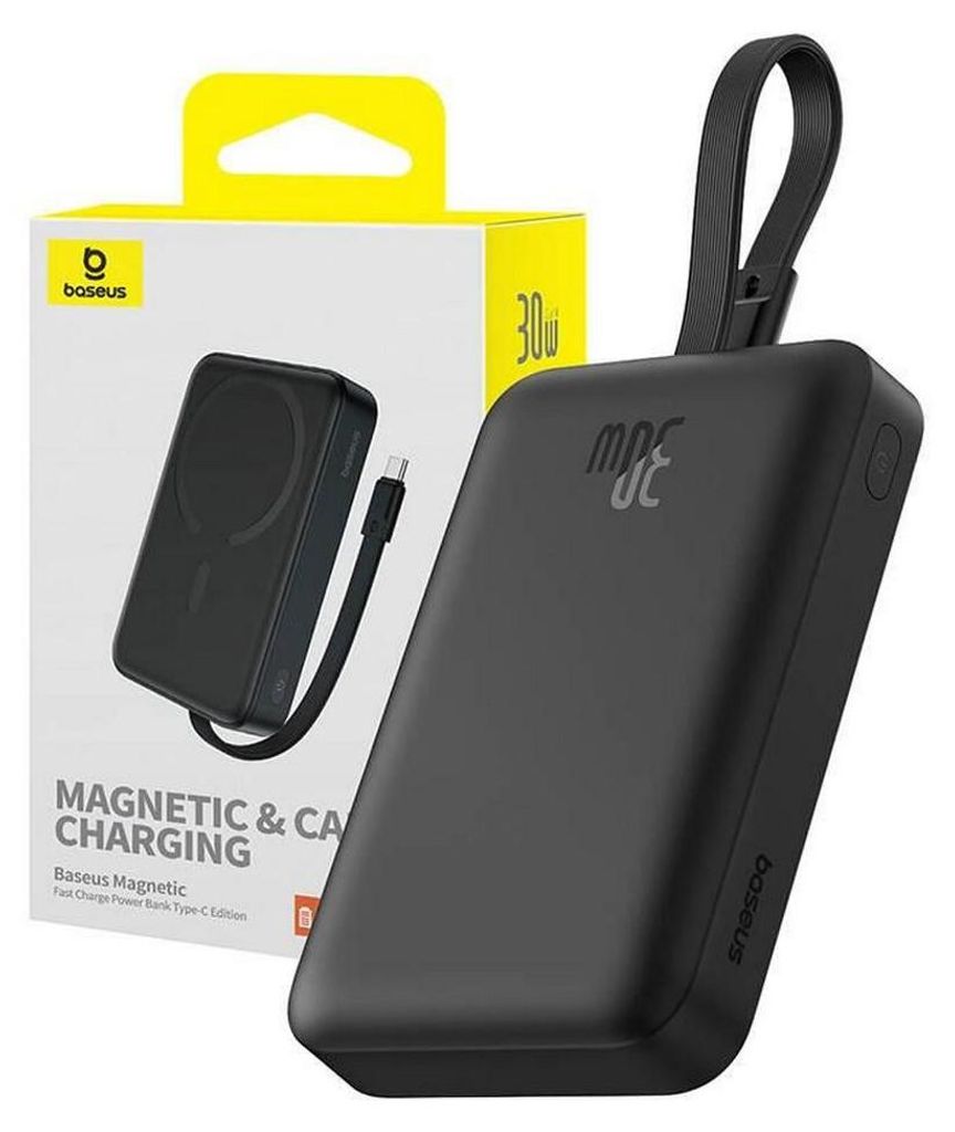 Baseus MAGSAFE MINI TYPE-C KABLOLU WIRELESS POWERBANK Produktbild 