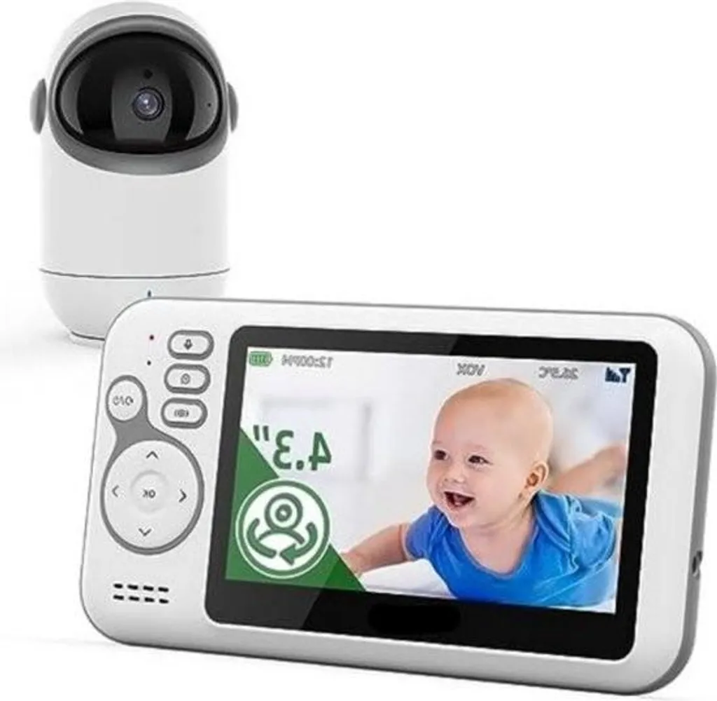 Finis les doutes nocturnes avec ce babyphone caméra HD et appli sécurisée