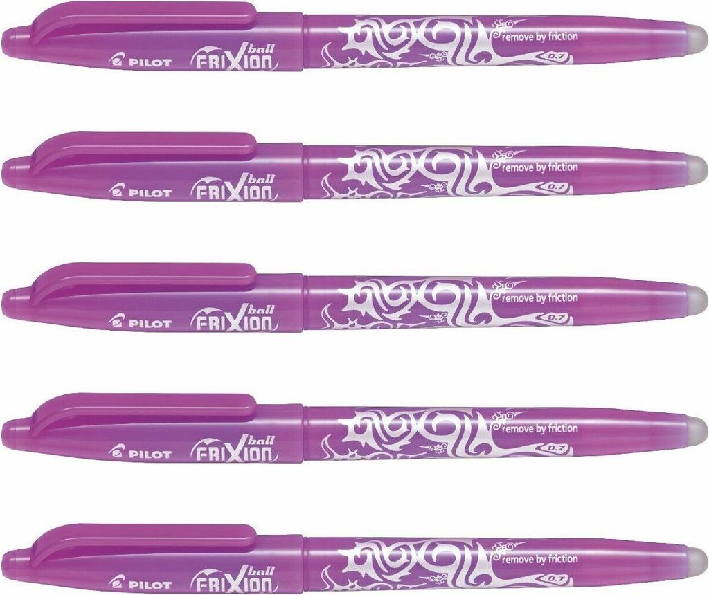Frixion Ball 0.7 purple 5-er Set Produktbild 
