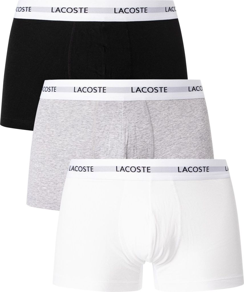 Lacoste 3er Pack Baumwollstrümpfe, Mehrfarbig L Produktbild 
