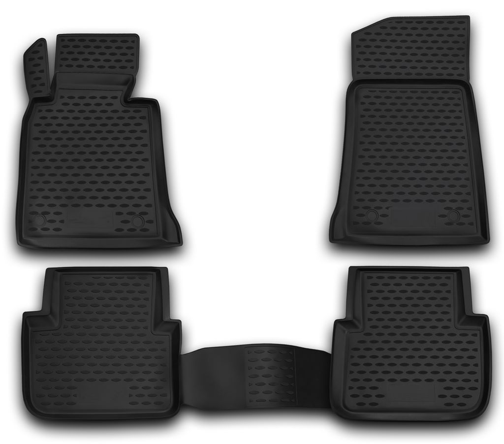AD Tuning Gummi Fußmatten Set für 3er BMW E46, Bj. 1998-2005