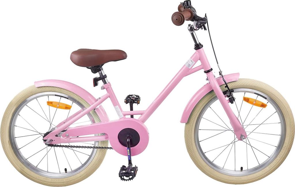 Kinderfahrrad 22 Zoll für 7-12 Jahre alt Hellrosa