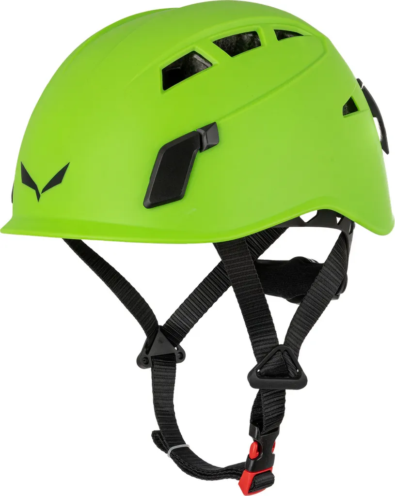 Casque escalade Salewa Toxo 3.0 contre les chutes de pierres vertical