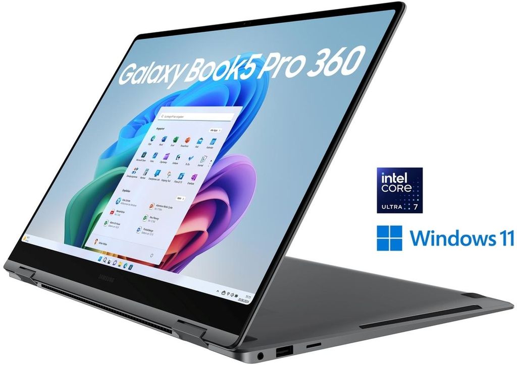 Samsung Galaxy Book5 Pro 360 , Intel Core Ultra 7, 40,6 cm Produktbild 