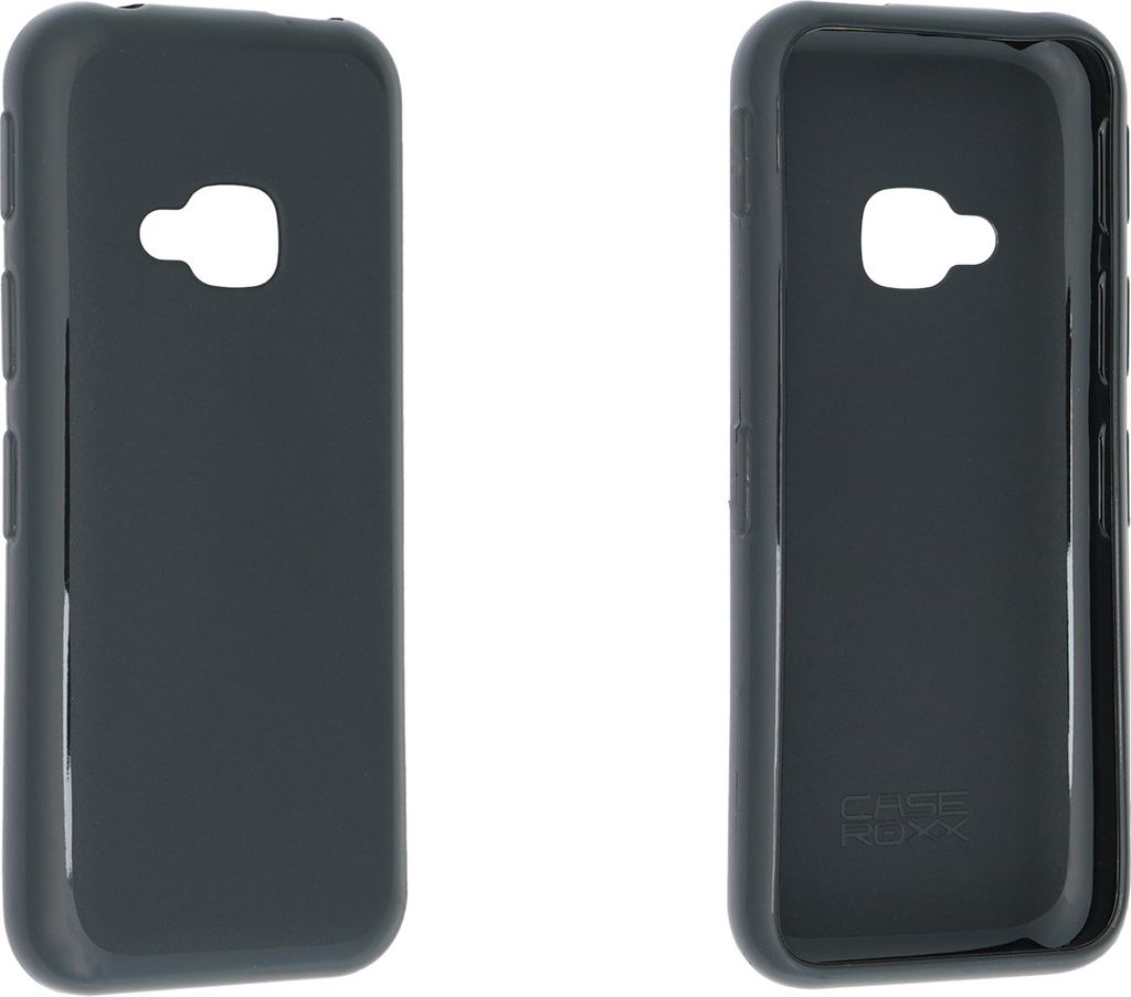 caseroxx Schutz-Hülle TPU-Hülle kompatibel mit Nokia 5310 (2024), Gummi Handy Tasche schwarz