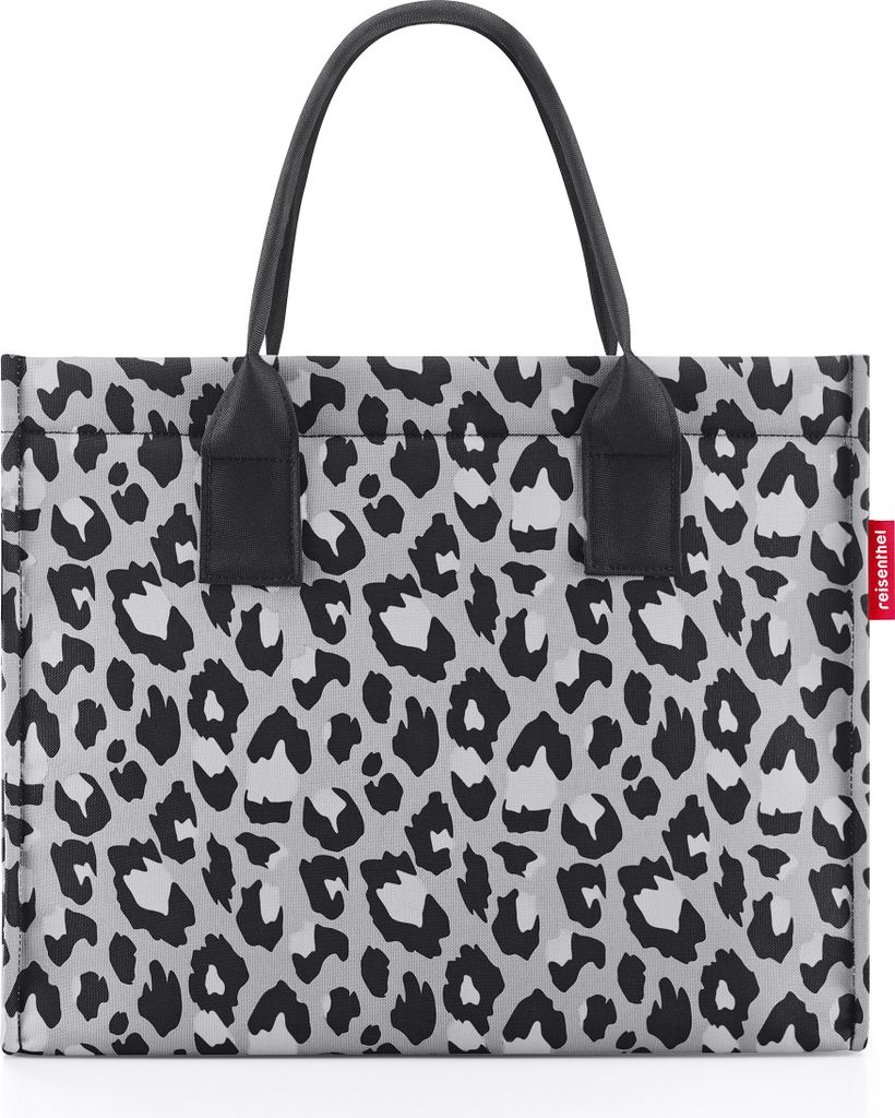 Reisenthel daily shopper, Kabelka, Černá, Bílá, Polyester, Obrázek produktu 