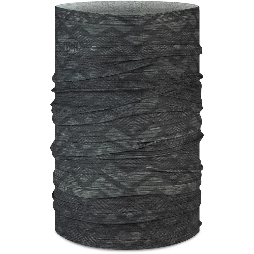 Buff CoolNet UV Eon Graphite: Scaldacollo Tecnico Estivo per Corsa e Bici
