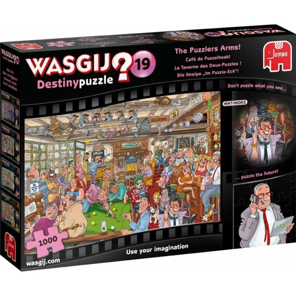 Wasgij Destiny 19 1000 pcs, 1000 szt., Komiksy, 12 lat(a) Zdjęcie produktu 