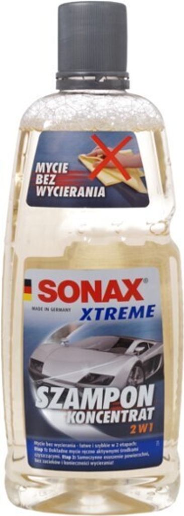SONAX XTREME Szampon 2w1, koncentrat, 1L Zdjęcie produktu 