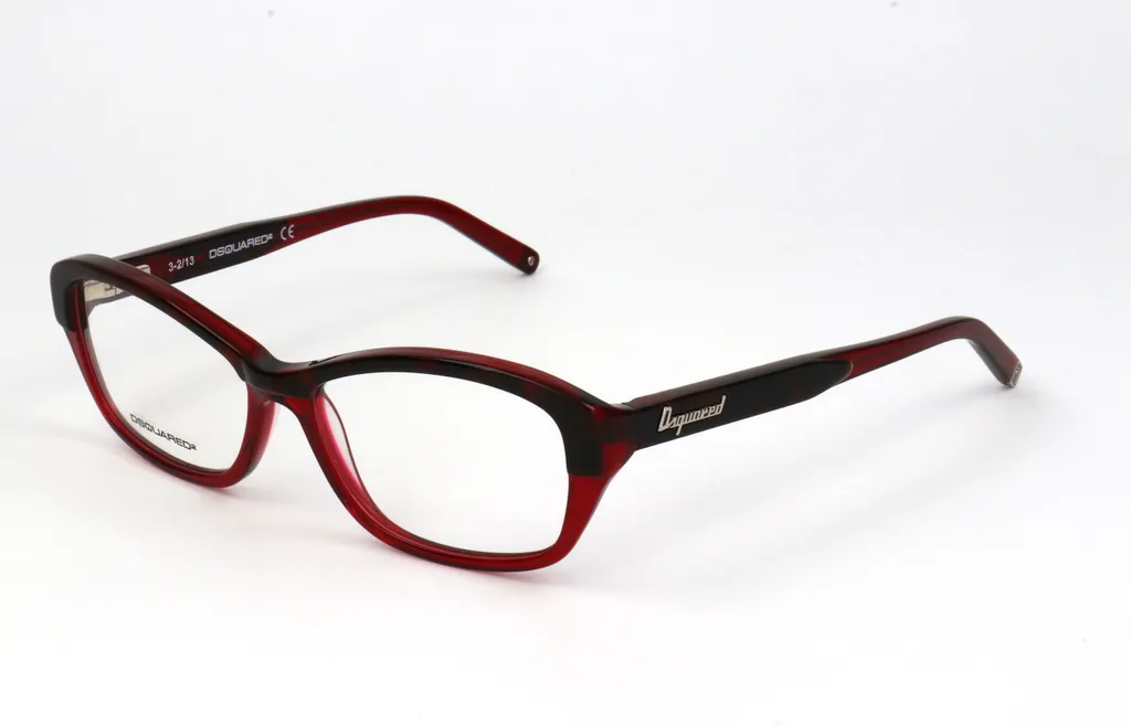 Lunettes de vue Dsquared2 DQ5117 050 Dark Brown Taille 54/16/140