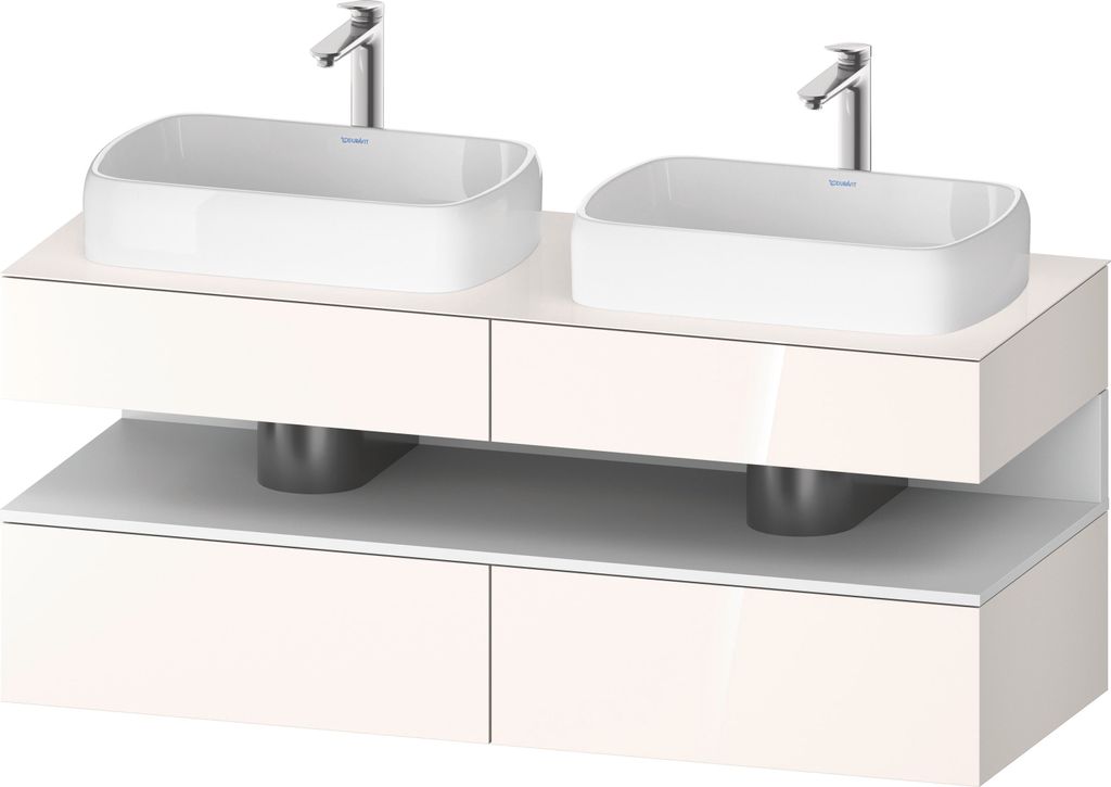 DURAVIT QA4767018220000 QTG KWTU WH Ek. 1400x550x600 Wß Produktbild 