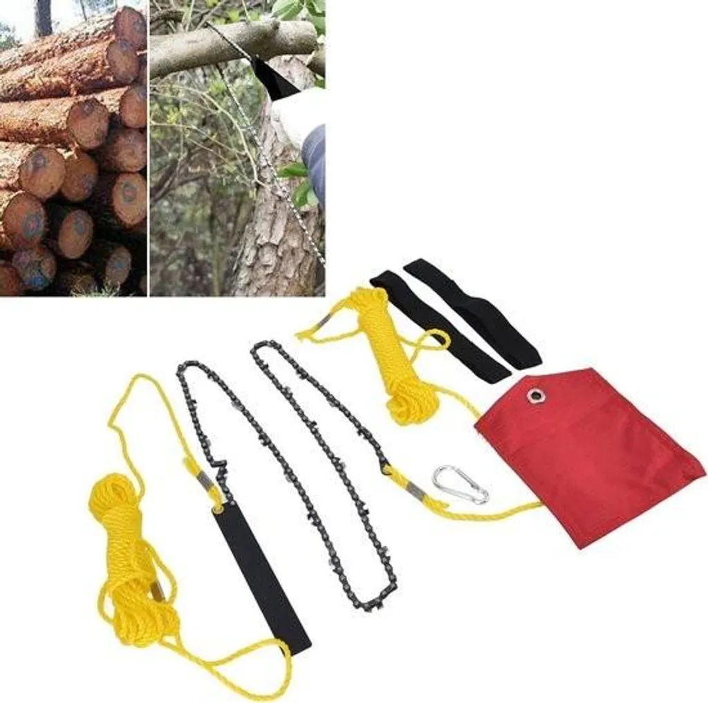 Scie à arbre à longue portée pour couper sans échelle les branches hautes - 4