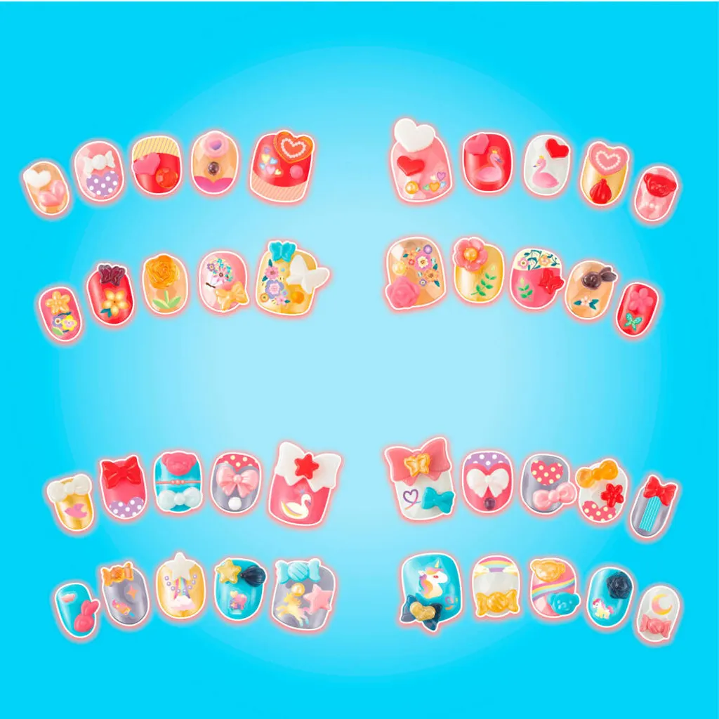 Aquabeads 35059 Kit Unghie per Bambine: Gioco Creativo Senza Colla - 9