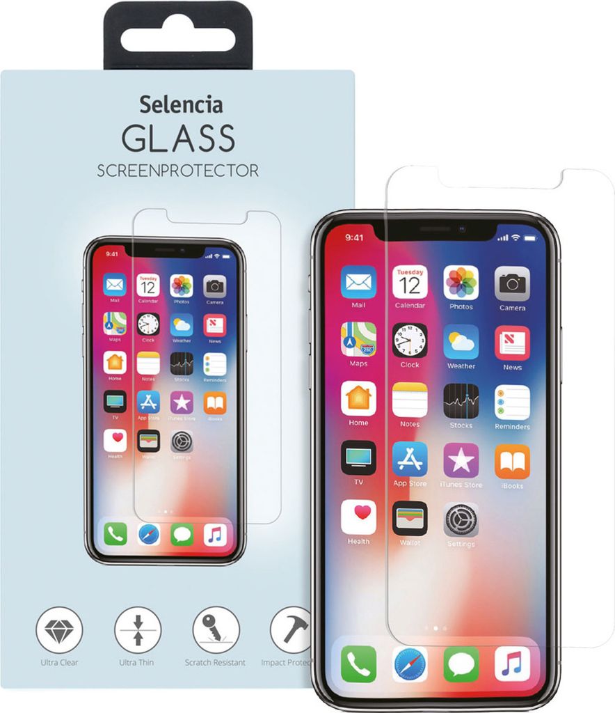 Selencia Schutzfolie iPhone 11 Pro/ iPhone X/ iPhone Xs Panzerglas für iPhone 11 Pro/ iPhone X/ iPhone Xs