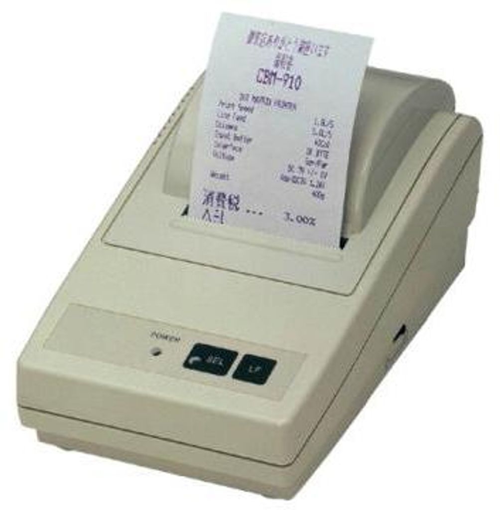 Citizen CBM-910II - Punktmatrix - POS-Drucker - 1,8 lps - 1,08 x 2,4 mm - Katakana,PC437,PC858,PC860,PC863,PC865,WPC1252 - 0.13 μm