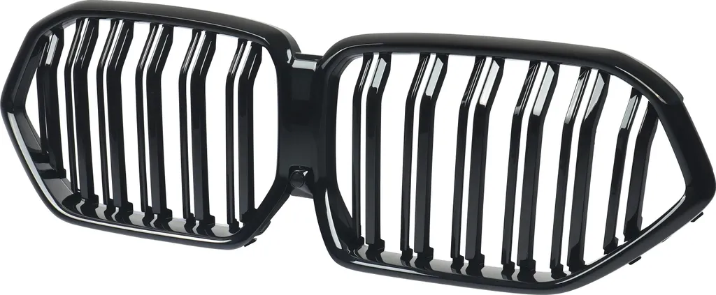 Calandre de radiateur avant sport en noir brillant durable et robuste