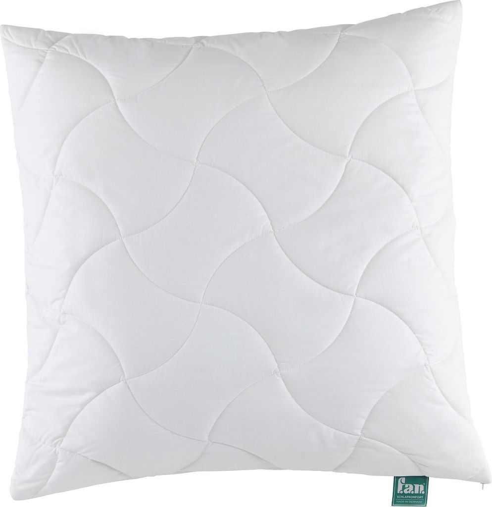 f.a.n. Kissen gesteppt mit Reißverschluss Klima Active Plus Größe 80x80