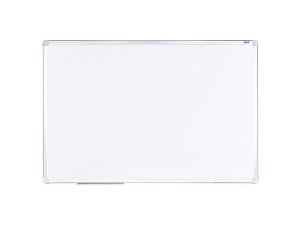 A plain white background with a whiteboard in the center.