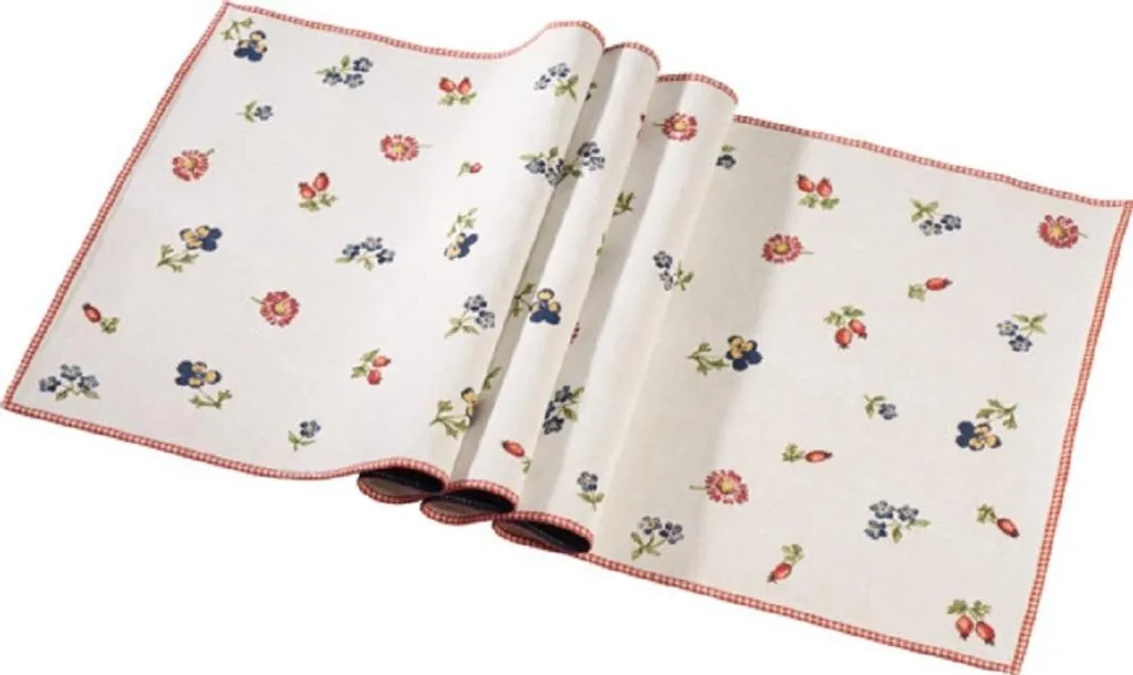 Chemin de Table en Gobelin Petite Fleur Villeroy & Boch 49x143 cm Chic