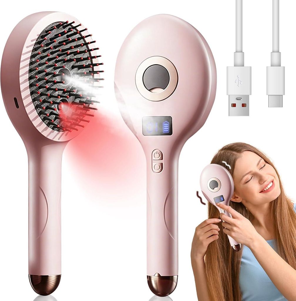 Scalp Massagegerät mit Rotlicht 650nm, elektrische Produktbild 