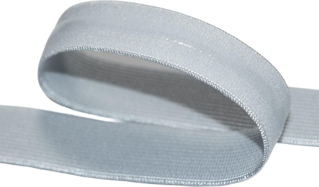AntiRutsch Wäschegummi m Silikonstreifen 5m*20mm Gummiband Gummilitze rutschfest