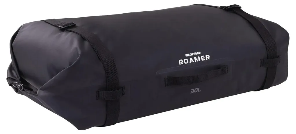 Sacoche Moto 30L Oxford Roamer Noire - Textile Haute Densité Durable
