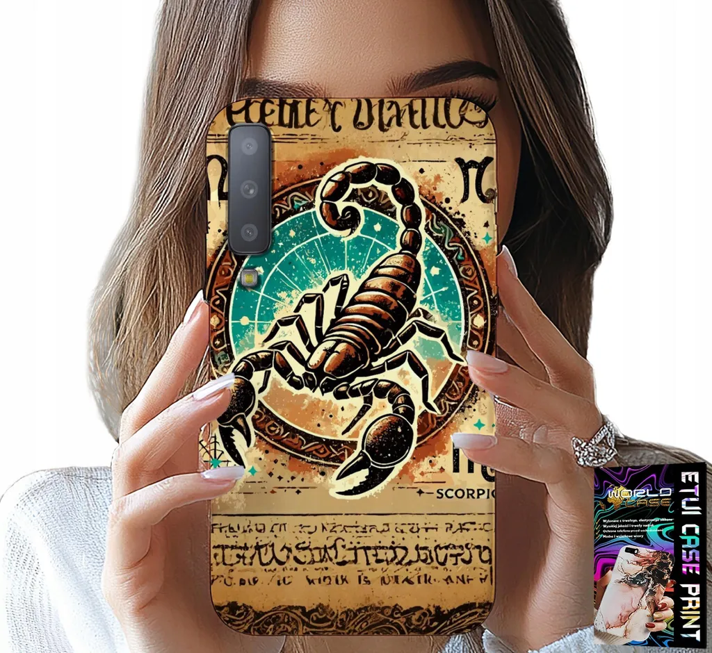 Cover Samsung A7 2018 Scorpione Rigida + Pellicola Schermo - Offerta