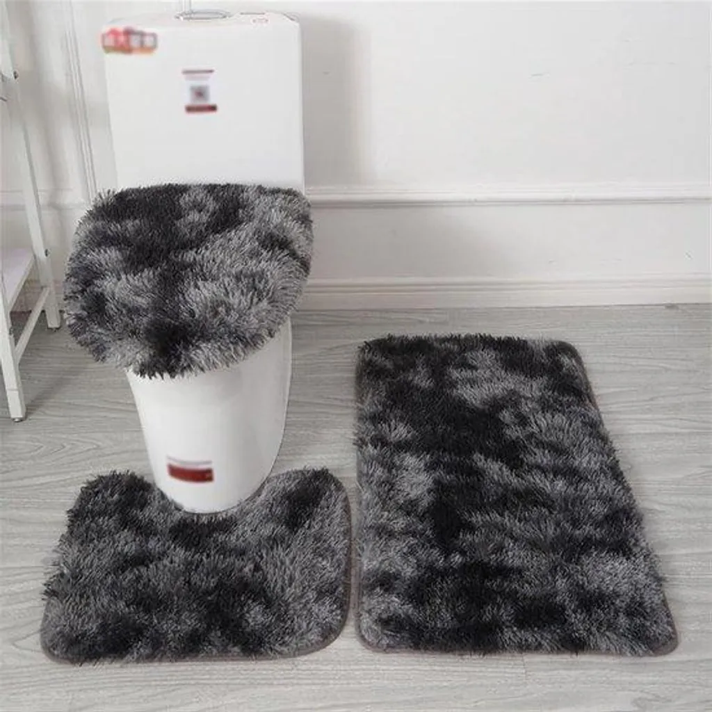 Tapis de bain antidérapants : évitez les chutes avec style, noir laqué