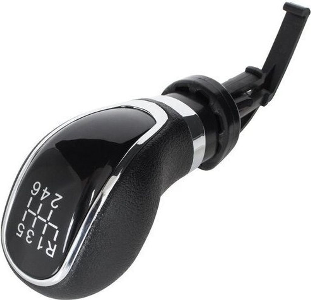 Schaltknauf Knauf in Schwarz / Chrom 6-Gang für Opel Astra J Insignia A Meriva