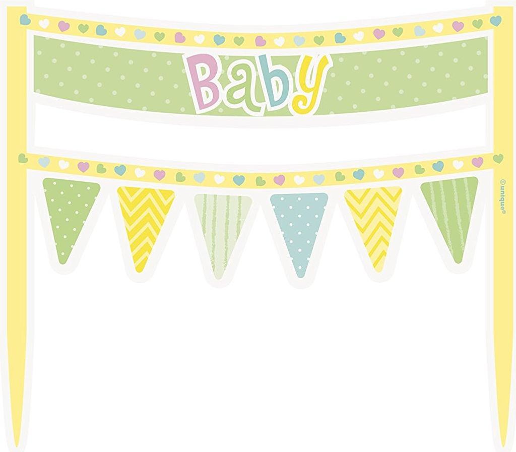 Babyparty-Kuchendekoration, 1 Stk.