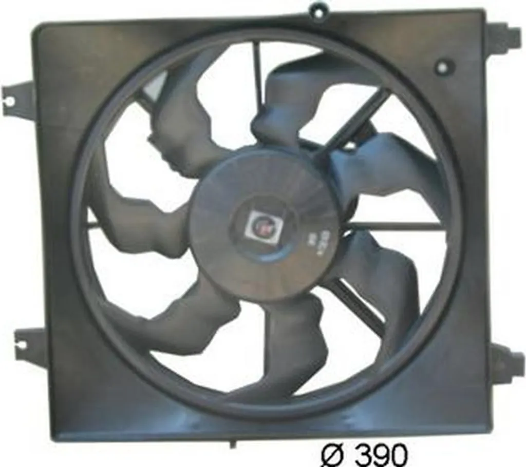 Ventilateur de refroidissement 390 mm 150W 12V pour radiateur