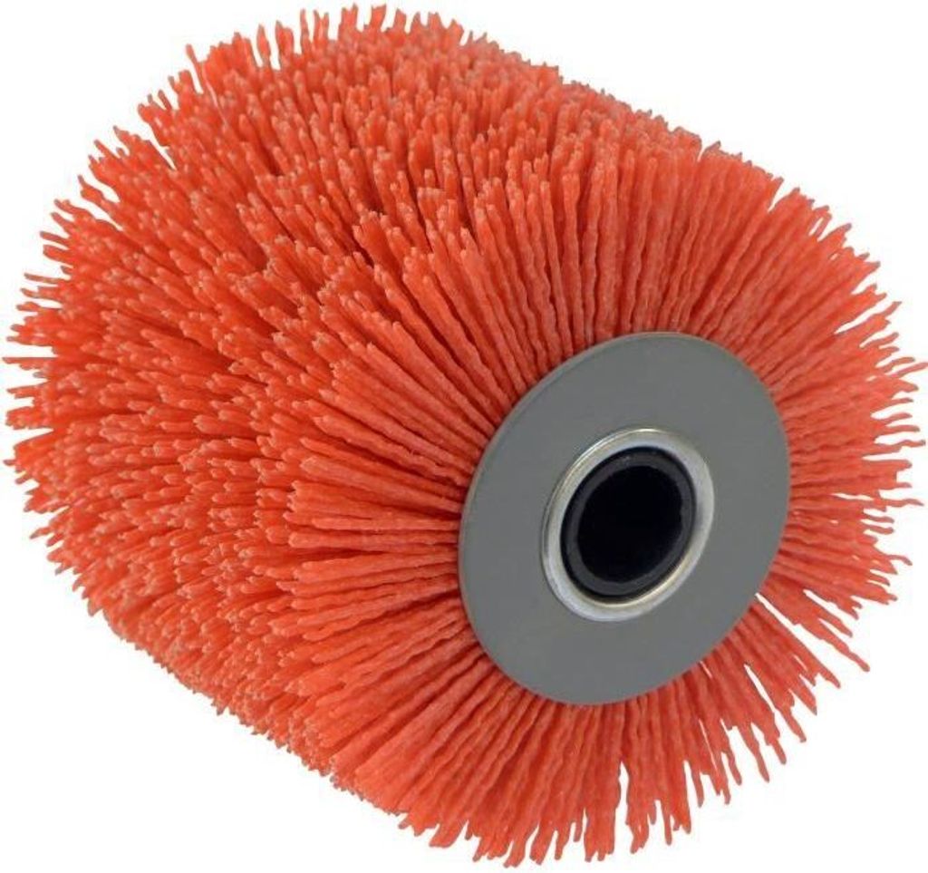 Nylon Drahtbürste, Rot, Für FARTOOLS REX120C & REX200, Metall/Kunststoff