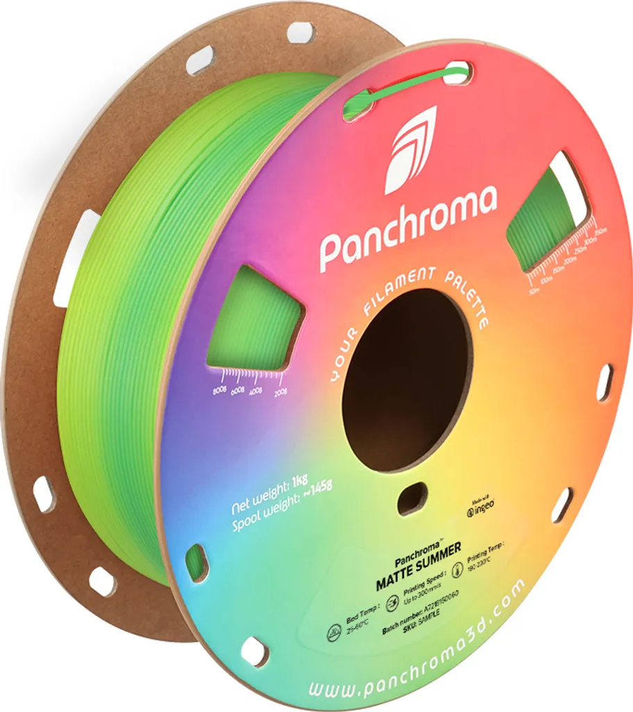 Filament PLA 1.75mm Gradient Matte Summer pour Impression 3D 1kg - 2