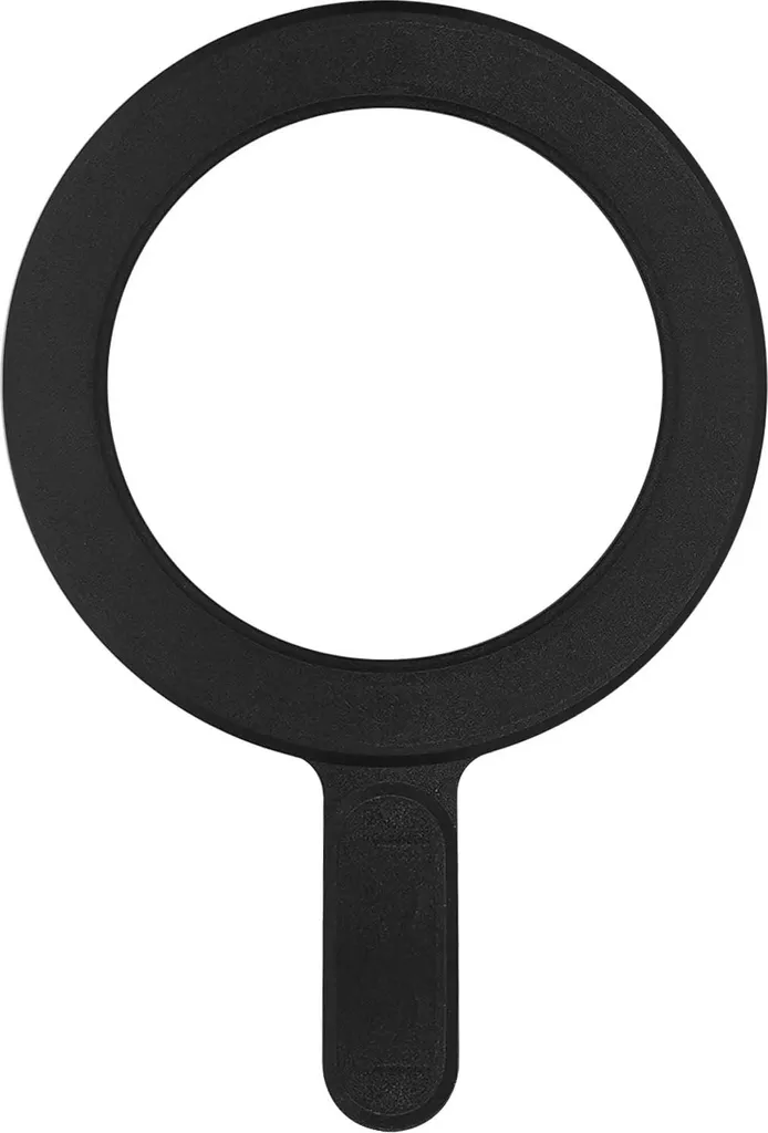 3 Anelli Magnetici In Pelle Per Ricarica Wireless – Adesivi Metallici Ultra-sottili Per Custodia Telefono, Compatibili MagSafe (Nero, Rosa, Blu)