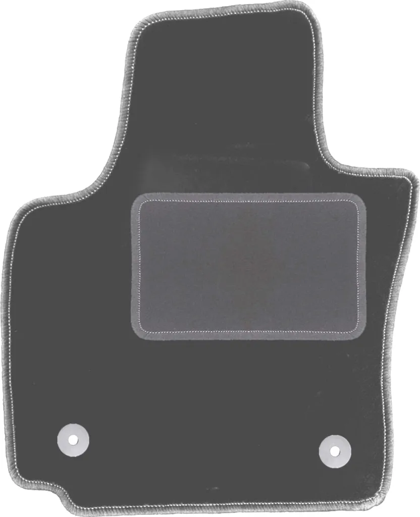 Tappetino Personalizzato Seat Toledo III Velluto Grafite con Fissaggi