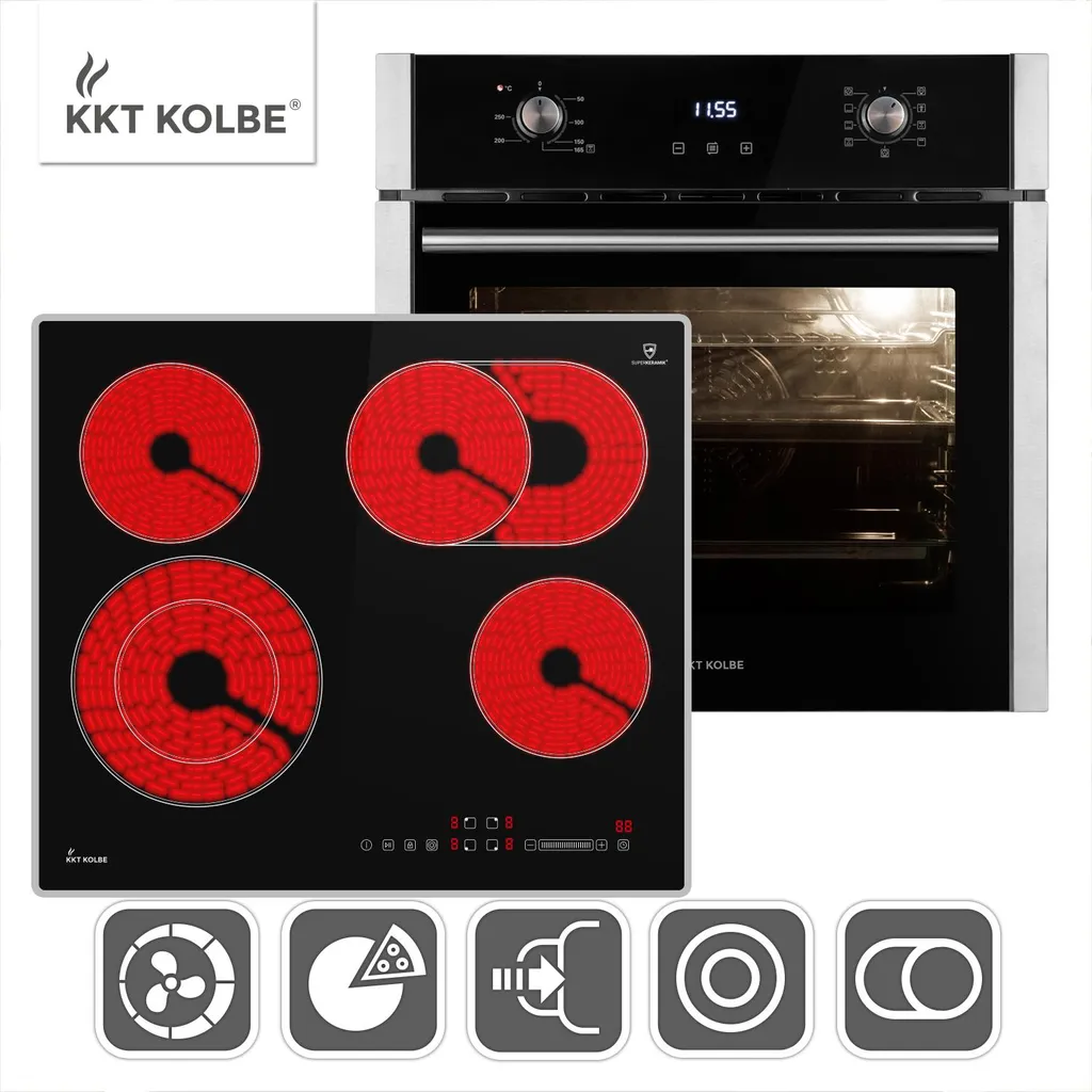 Pack cuisson complet avec four multifonction et table de cuisson 60 cm - 4