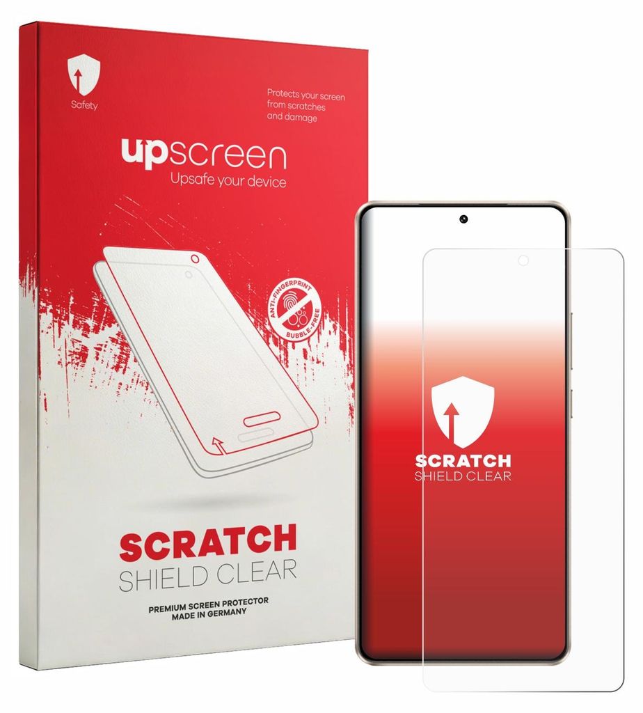 upscreen Schutzfolie für iQOO Z10 Turbo Plus Displayschutz Displayschutzfolie Folie Klar Transparent